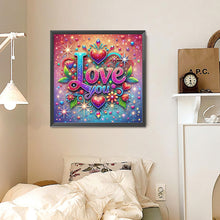 Load image into Gallery viewer, Love-Full Round Diamond Painting-30x30cm
