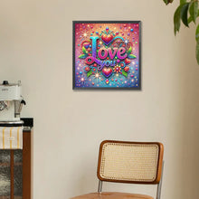 Load image into Gallery viewer, Love-Full Round Diamond Painting-30x30cm
