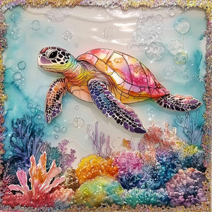 Kittens Parrot-Full Round Diamond Painting-40x40cm