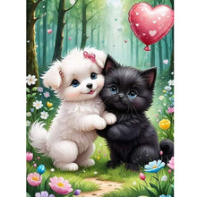 Load image into Gallery viewer, Bear-Full Round Diamond Painting-30x40cm
