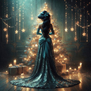 Princess-Full Round Diamond Painting-40x40cm