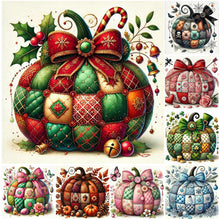 Load image into Gallery viewer, Colorful Pumpkin-Full Round Diamond Painting-40x40cm
