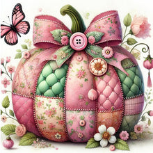 Load image into Gallery viewer, Colorful Pumpkin-Full Round Diamond Painting-40x40cm
