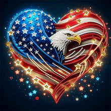 Load image into Gallery viewer, Independence Day-Partial Special Diamond Painting-30x30cm
