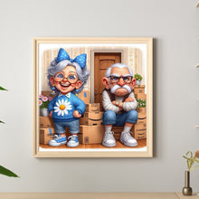 Load image into Gallery viewer, Old People-Full Round Diamond Painting-40x40cm
