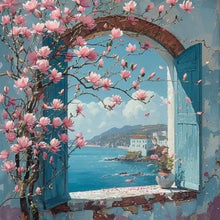 Load image into Gallery viewer, Sea-Full Round Diamond Painting-40x40cm
