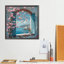 Load image into Gallery viewer, Sea-Full Round Diamond Painting-40x40cm
