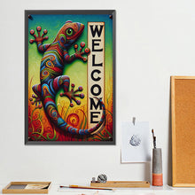 Load image into Gallery viewer, Lizard-Full Round Diamond Painting-30x45cm
