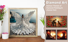 Load image into Gallery viewer, Angel Wings Girl-Partial Special Diamond Painting-30x30cm
