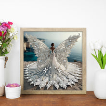 Load image into Gallery viewer, Angel Wings Girl-Partial Special Diamond Painting-30x30cm
