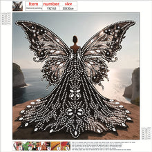 Load image into Gallery viewer, Angel Wings Girl-Partial Special Diamond Painting-30x30cm
