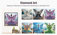 Load image into Gallery viewer, Angel Wings Girl-Partial Special Diamond Painting-30x30cm
