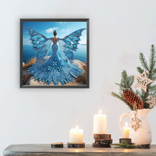 Load image into Gallery viewer, Angel Wings Girl-Partial Special Diamond Painting-30x30cm
