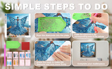 Load image into Gallery viewer, Angel Wings Girl-Partial Special Diamond Painting-30x30cm
