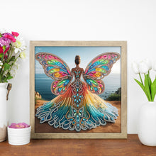 Load image into Gallery viewer, Angel Wings Girl-Partial Special Diamond Painting-30x30cm

