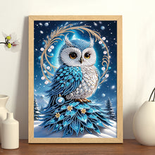 Load image into Gallery viewer, Owl-Partial Special Diamond Painting-30x40cm
