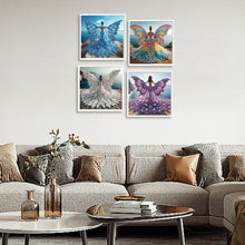Load image into Gallery viewer, 4pcs/Set Girl-Partial Special Diamond Painting-30x30cm
