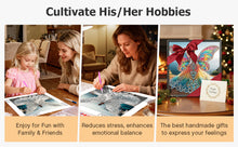 Load image into Gallery viewer, 4pcs/Set Girl-Partial Special Diamond Painting-30x30cm
