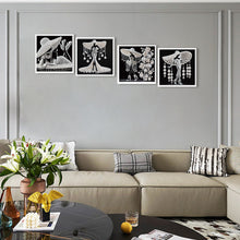 Load image into Gallery viewer, 4pcs/Set Lady-Partial Special Diamond Painting-30x30cm
