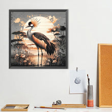 Load image into Gallery viewer, Crane-Full Round Diamond Painting-40x40cm
