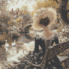 Load image into Gallery viewer, Victorian Beauty-Full Round Diamond Painting-40x40cm
