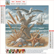 Load image into Gallery viewer, Ocean-Full Round Diamond Painting-30x30cm
