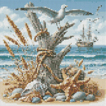 Load image into Gallery viewer, Ocean-Full Round Diamond Painting-30x30cm
