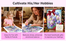 Load image into Gallery viewer, Flowers-Full Round Diamond Painting-30x40cm
