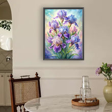 Load image into Gallery viewer, Flowers-Full Round Diamond Painting-30x40cm
