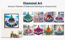 Load image into Gallery viewer, Gorgeous Skirt Girl-Partial Special Diamond Painting-30x30cm

