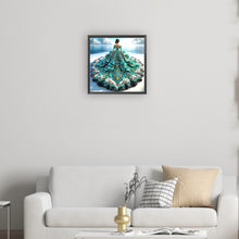 Load image into Gallery viewer, Gorgeous Skirt Girl-Partial Special Diamond Painting-30x30cm
