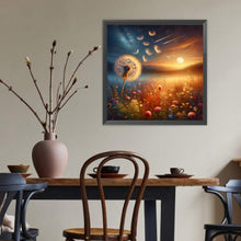 Load image into Gallery viewer, Dandelion-Full Round Diamond Painting-40x40cm
