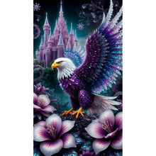 Load image into Gallery viewer, Eagle-Full Round Diamond Painting-40x70cm-Large Size
