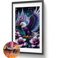 Load image into Gallery viewer, Eagle-Full Round Diamond Painting-40x70cm-Large Size
