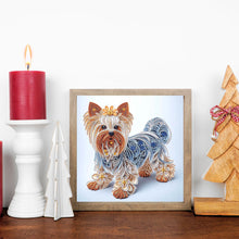 Load image into Gallery viewer, Quilling Dog-Partial Special Diamond Painting-30x30cm

