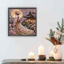 Load image into Gallery viewer, Japanese Girl-Partial Special Diamond Painting-30x30cm
