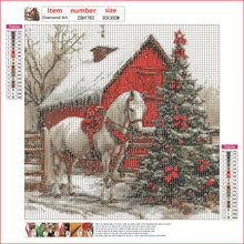 Load image into Gallery viewer, Horse-Full Round Diamond Painting-30x30cm
