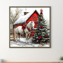 Load image into Gallery viewer, Horse-Full Round Diamond Painting-30x30cm
