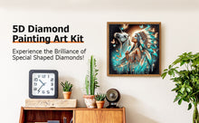 Load image into Gallery viewer, Woman-Full Round Diamond Painting-40x40cm
