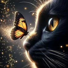 Load image into Gallery viewer, Butterfly-Full Round Diamond Painting-30x30cm
