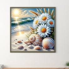 Load image into Gallery viewer, Daisy-Full Round Diamond Painting-30x30cm
