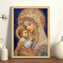 Load image into Gallery viewer, Religious Madonna-Partial Special Diamond Painting-30x40cm
