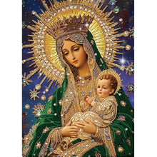 Load image into Gallery viewer, Religious Madonna-Partial Special Diamond Painting-30x40cm
