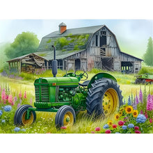 Load image into Gallery viewer, Vehicle-Full Round Diamond Painting-40x30cm
