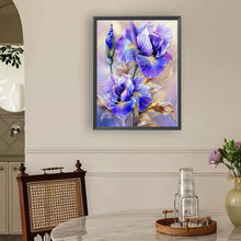 Load image into Gallery viewer, Flowers-Full Round Diamond Painting-30x40cm
