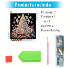 Load image into Gallery viewer, Christmas Tree-Partial Special Diamond Painting-30x30cm
