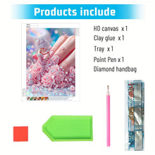 Load image into Gallery viewer, Flower Beauty-Partial Special Diamond Painting-30x40cm

