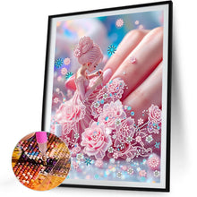 Load image into Gallery viewer, Flower Beauty-Partial Special Diamond Painting-30x40cm
