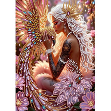 Load image into Gallery viewer, Flower Beauty-Partial Special Diamond Painting-30x40cm
