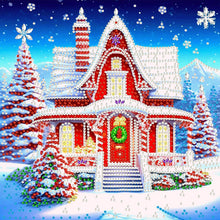 Load image into Gallery viewer, Christmas House-Partial Special Diamond Painting-30x30cm
